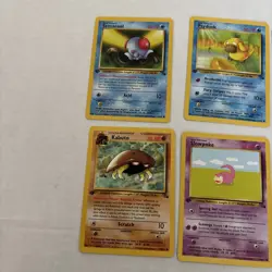 1st edition vintage pokemon card set of 10 near Mint - Image 2