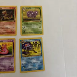 1st edition vintage pokemon card set of 10 near Mint - Image 4