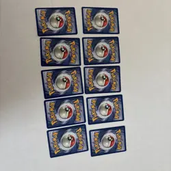 1st edition vintage pokemon card set of 10 near Mint - Image 5
