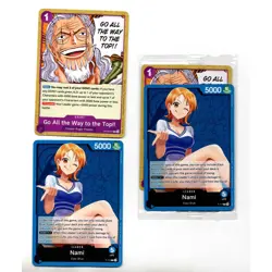 One Piece Card Game Nami & Go All The Way to the Top!! Promo SEALED - Image 1