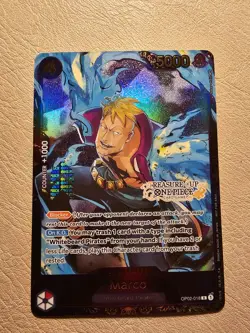 Marco the Phoenix (Treasure Cup) OP02-018 One Piece Promotion Cards Foil Mint - Image 1