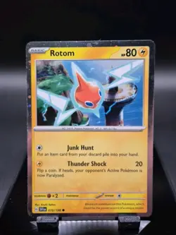 Pokemon Card Rotom Scarlet & Violet Cosmos Galaxy Holo Promo 070/198 - Image 1