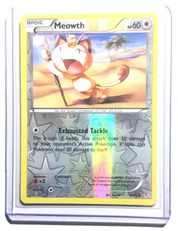 MEOWTH - 53/83 - XY GENERATIONS - Reverse Holo - Pokemon Card - NM - Image 1