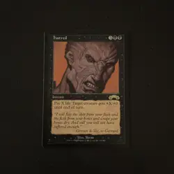 Magic The Gathering Exodus Hatred #64 Lightly played - Image 1