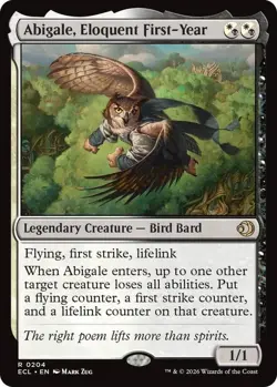 Abigale, Eloquent First-Year Lorwyn Eclipsed LP 204 - Image 1