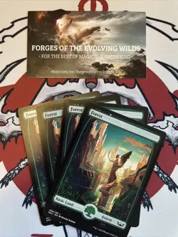 MTG Streets of New Capenna - SNC - Forest (280) 4x x4 4- Pack Fresh! - Image 1