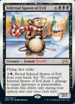 Infernal Spawn of Evil NM, English MTG Unsanctioned - Image 1