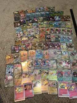 100+ Ultra Rare Pokemon EX/V /V StarCard Lot All NM TCG. - Image 1