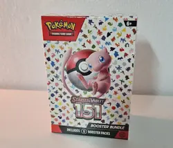 NEW Pokemon TCG Sealed Scarlet and Violet 151 Booster Box Sealed - Image 1