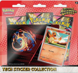 Pokemon TCG – Ascended Heroes 3-Pack Tech Stickers (Promos Vary) | PRESALE - Image 1
