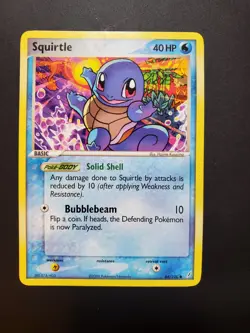 Pokemon Card - Squirtle Crystal Guardians 64/100 Common - Image 1