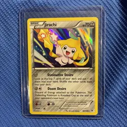 2015 POKEMON XY ROARING SKIES 42 JIRACHI-REVERSE FOIL Mint Condition Grade Ready - Image 2