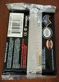Pokemon TCG Team Rocket Unlimited HEAVY Foil Booster Pack SEALED Giovanni Art - Image 3