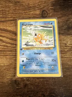 Magikarp French 1st Ed. Pokemon Base Set #35 1999 - Image 1