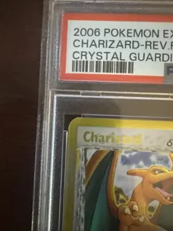 2006 POKEMON EX CRYSTAL GUARDIANS #4 CHARIZARD-REV.FOIL CRYSTAL GUARDIANS - Image 3