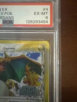 2006 POKEMON EX CRYSTAL GUARDIANS #4 CHARIZARD-REV.FOIL CRYSTAL GUARDIANS - Image 4