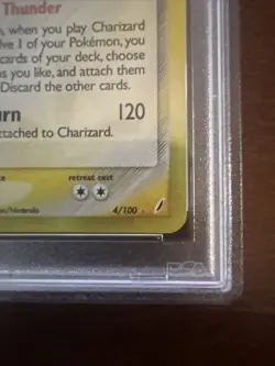 2006 POKEMON EX CRYSTAL GUARDIANS #4 CHARIZARD-REV.FOIL CRYSTAL GUARDIANS - Image 5