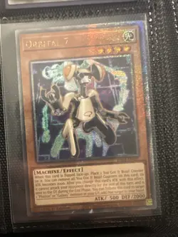 Orbital 7 (Platinum Secret Rare) RA04-EN197 Quarter Century Stampede 1st Edition - Image 1