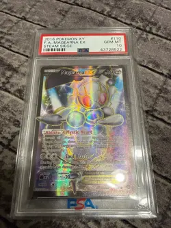 2016 Pokemon XY Steam Siege Full Art Magearna EX 110/114 #110 PSA 10 - Image 1