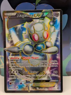 Magearna EX Full Art Holo 110/114 XY-Steam Siege - Pokemon TCG - LP - Image 1