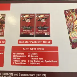 One Piece TCG Illustration Box Vol. 5 New Sealed English Version Ships Quickly!! - Image 5