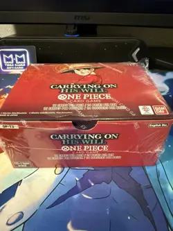 One Piece Carrying On His Will Booster Box OP-13 English *Empty* box only - Image 1