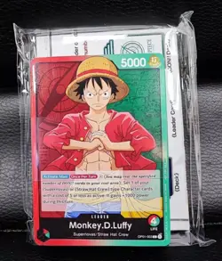 One Piece Monkey D. Luffy Demo Deck Event Kit Lot - x16 Luffy Decks Inside Kit! - Image 3