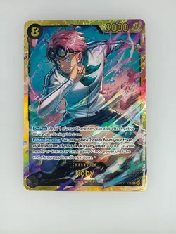2025 One Piece A Fist of Divine Speed Koby (119) OP11-119 NM - Image 1