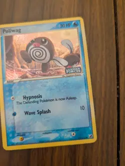 Pokemon Unseen Forces Poliwag #67/115 Common Reverse Holo Card Pokemon TCG - Image 1