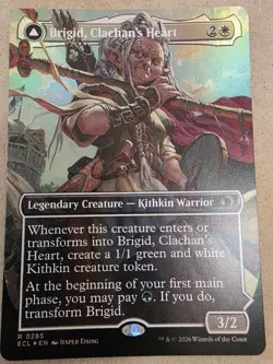 Brigid, Clachan's Heart - Foil (Borderless) Lorwyn Eclipsed - Mtg - Image 1