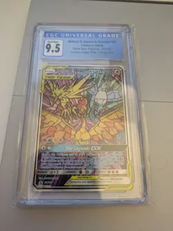 Pokemon TCG Moltres Zapdos Articuno GX - Graded CGC 9.5(10) - Image 1