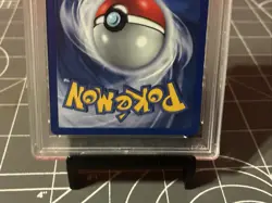Vintage 1999 1st Edition Shadowless Pokemon Shadowless Machamp Holo 8/102 PSA 7 - Image 4