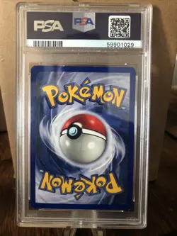 [PSA 7] 1999 Pokemon Game 8 Machamp-Holo 1st Edition - Image 4