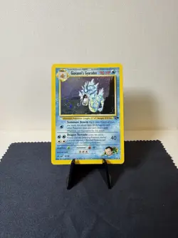 Pokemon TCG: 2000 Gym Challenge Unlimited Giovanni's Gyarados 5/132 Holo Rare NM - Image 2