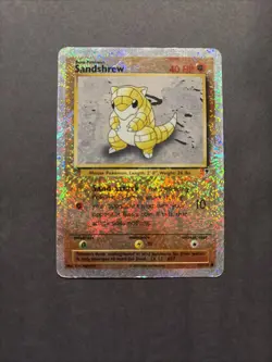 Pokemon TCG Sandshrew 91/110 Legendary Collection Reverse Holo HP - Image 1