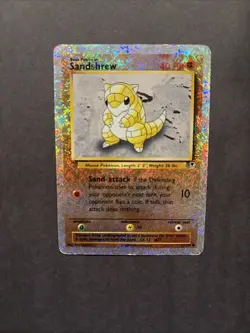 Pokemon TCG Sandshrew 91/110 Legendary Collection Reverse Holo HP - Image 2