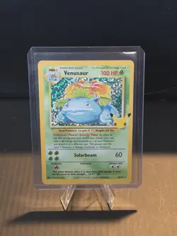 Pokemon TCG Venusaur Holo Rare Card 15/102 Celebrations 25th Anniversary - Image 1