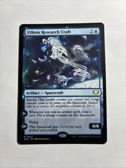 Uthros Research Craft - Commander: Edge of Eternities MTG Plus Bonus Card!!! - Image 1