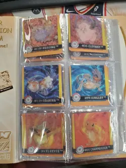 Pokemon Artbox Action Flipz Series One Premier Ed 14 Card Lot w/ 12 Page Binder! - Image 4