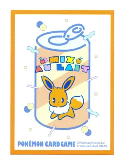 Eevee Mix Au Lait (Orange) Individual Card Sleeve Pokemon Center Japan Original - Image 1