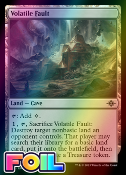 x1 Volatile Fault LCI MTG 286 FOIL UNCOMMON M/NM 1x - Image 1