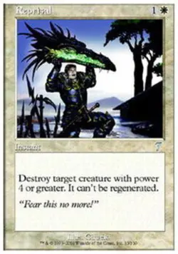 [1x] Reprisal - Foil Slight Play, English Seventh Edition MTG Magic - Image 1