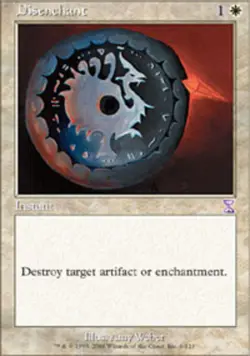 [1x] Disenchant - Foil Slight Play, English Timeshifted MTG Magic - Image 1