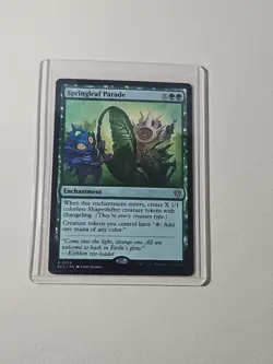 Springleaf Parade Commander: Lorwyn Eclipsed NM Regular Magic MTG - Image 1