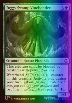 FOIL Foggy Swamp Vinebender Avatar The Last Airbender Magic The Gathering MTG - Image 1
