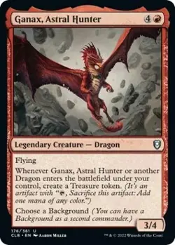 Magic The Gathering MTG GANAX, ASTRAL HUNTER Battle for Baldur's Gate NM - Image 1