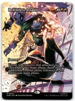 Relentless Assault (Borderless) - MAR 0025 MTG - Image 1