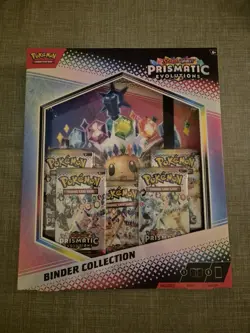 Pokemon TCG Prismatic Evolutions Binder Collection Box Sealed - Image 1