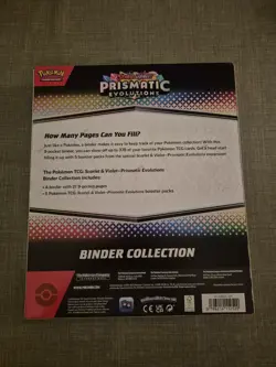 Pokemon TCG Prismatic Evolutions Binder Collection Box Sealed - Image 2
