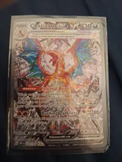 Pokemon TCG Charizard EX Obsidian Flames 223/197 Near Mint Condition - Image 4